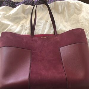 Tory Burch Deep Burgundy Tote